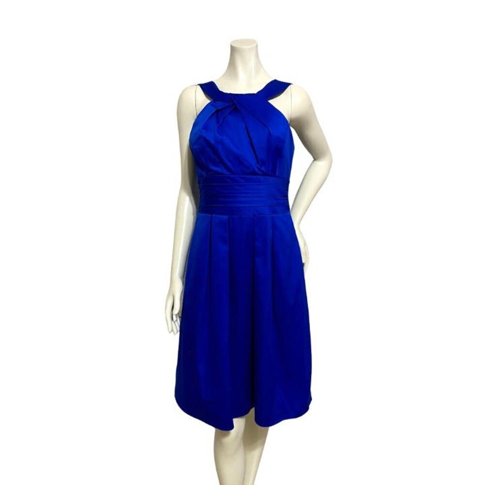 David's Bridal Royal Blue Sleeveless Special Occasion Dress Size 2